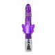 Vibrator rotativ și oscilant din TPR, roz, 29.5 cm