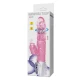 Vibrator rotativ și oscilant din TPR, roz, 29.5 cm
