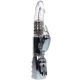 Vibrator rotativ cu biluțe metalice din TPR, 26.5 cm