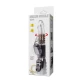 Vibrator rotativ cu biluțe metalice din TPR, 26.5 cm