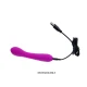 Masajer vibrator Tony din silicon, lila