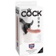 Harness cu penis realist din cauciuc, negru, universal