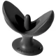 Dilatator anal din silicon, negru, universal