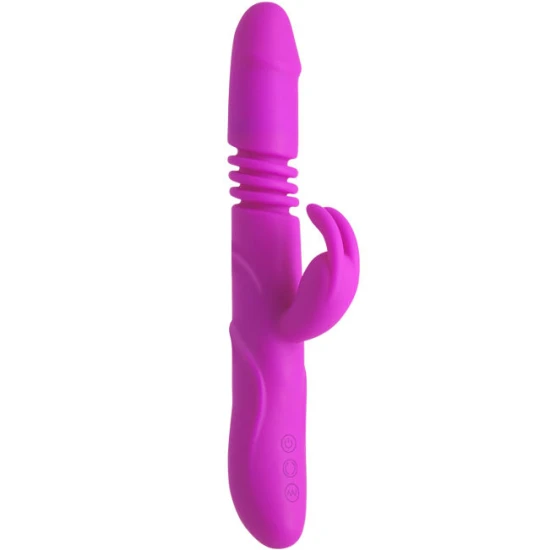 Vibrator Ward Rabbit U&Down din silicon, roz, universal