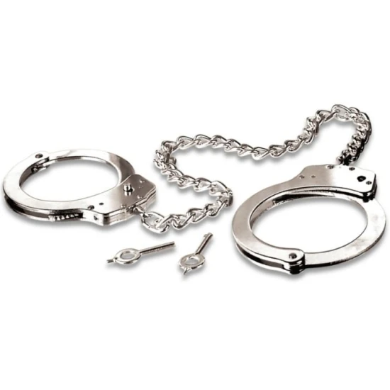 Manșete metalice pentru picioare din metal, argintii