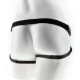Ham Strap-On din vinil, negru, universal