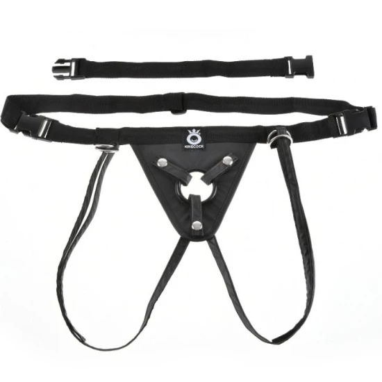Ham Strap-On din vinil, negru, universal