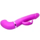 Vibrator Henry din silicon, roz, 12 moduri