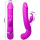 Vibrator Henry din silicon, roz, 12 moduri