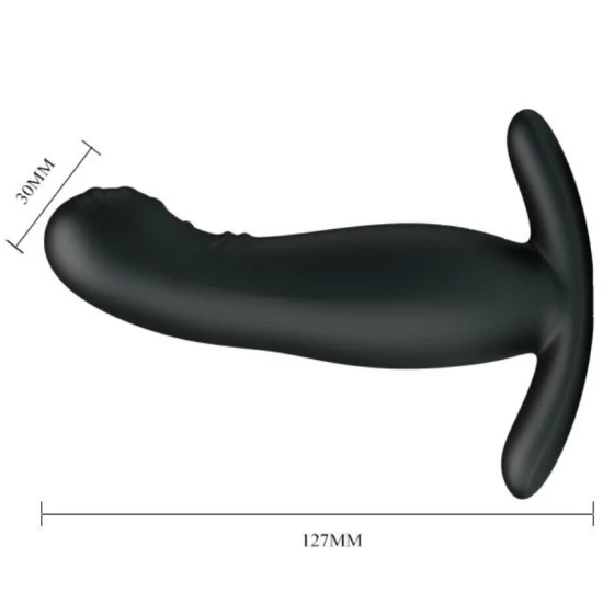 Masturbator prostatic cu vibrații din silicon, universal