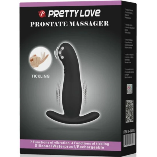 Masturbator prostatic cu vibrații din silicon, universal