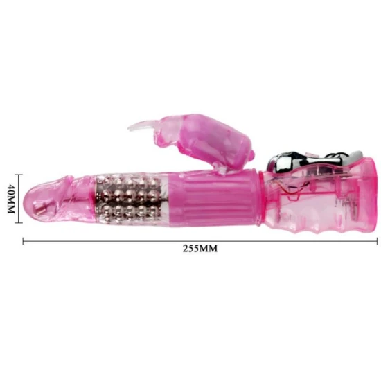 Vibrator Rabbit cu rotație, TPR, multiviteză
