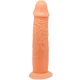DILDO REALIST - Model cu ventuză, Culoare naturală - 19.8 cm