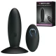 Plug anal vibrabil din silicon, negru