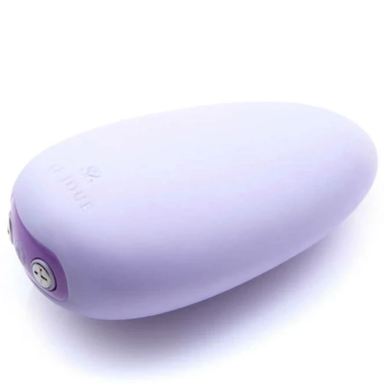 Masseur intim din silicon, liliac, cu mască satinată
