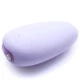 Masseur intim din silicon, liliac, cu mască satinată
