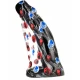 NEGRU - DILDO REALIST CU STRÂNGERE, 29 CM
