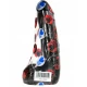 DILDO REALIST MOALE NEGRU, 20 CM