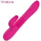 Vibrator rabbit cu vibrații, rotație și încălzire, ABS silicon