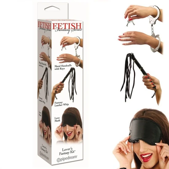 FANTASY KIT - Set pentru Cupluri, Negru/Roz