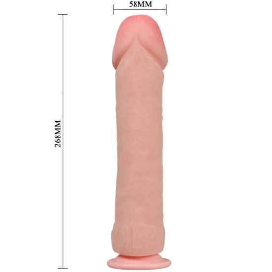Dildo Realistic - Ultra Realist, Culoare Carne, 26 cm