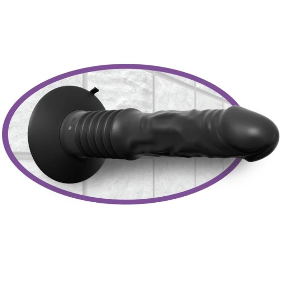 Vibrator anal din silicon Elite, negru
