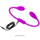 Stimulator unisex tip bici din silicon și ABS, negru