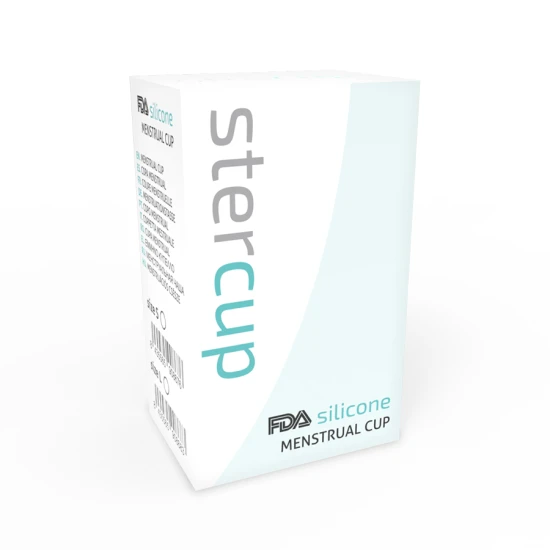 STERICUP - Cupă menstruală din silicon FDA, Roz - Dimensiunea L