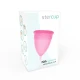 STERICUP - Cupă menstruală din silicon FDA, Roz - Dimensiunea L