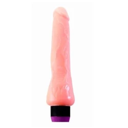 Vibrator realist penis din vinil, 19.5 cm