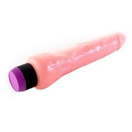 Vibrator realist penis din vinil, 19.5 cm