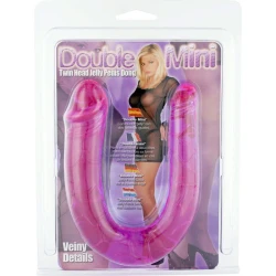 Șapte creații - penis cu două capete flexibile din jeleu
