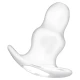 Dilatator anal din TPE, transparent, 7 cm