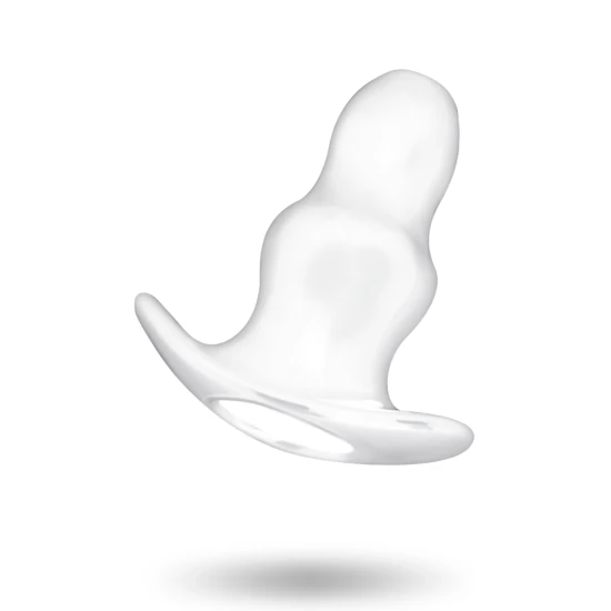 Dilator Anal Medium 9.5 cm - Transparent, 102 mm lungime, 57 mm grosime.