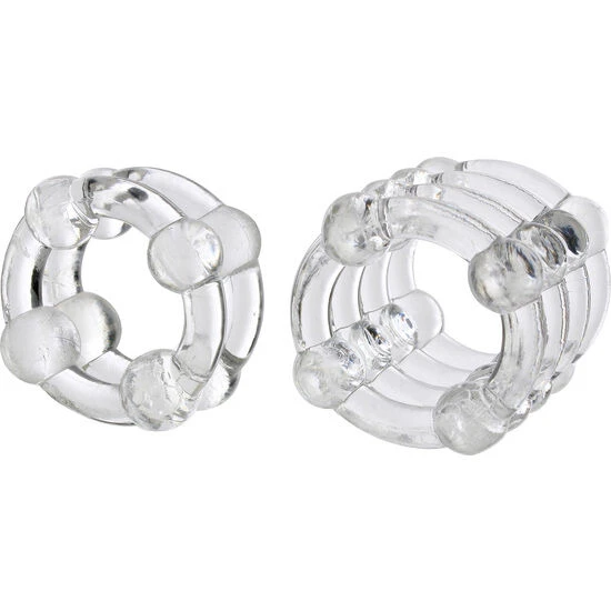 Inel pentru penis Colt Enhancer din TPR, transparent, universal
