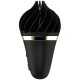 Stimulator clitoridian rotativ din silicon, negru