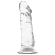 Dildo Realistic - Transparent, 16.5 cm x 4 cm