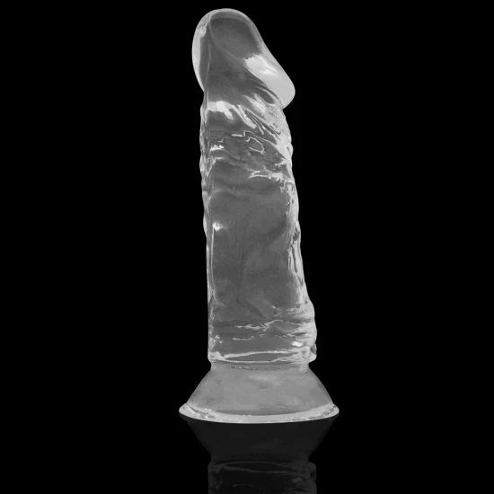 Dildo Realistic - Transparent, 16.5 cm x 4 cm