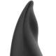 Stimulator clitoridian din silicon, negru/auriu