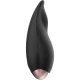 Stimulator clitoridian din silicon, negru/auriu