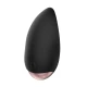 Stimulator clitoridian din silicon, negru/auriu