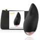 Stimulator clitoridian din silicon, negru/auriu