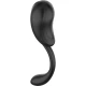 Ou vibratoare cu telecomandă, silicon, negru/auriu