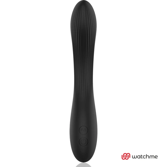 Vibrator G-Spot Curve din silicon medical, negru/auriu