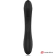 Vibrator G-Spot Curve din silicon medical, negru/auriu
