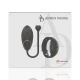 Vibrator EGG din silicon medical, negru, cu ceas WATCHME