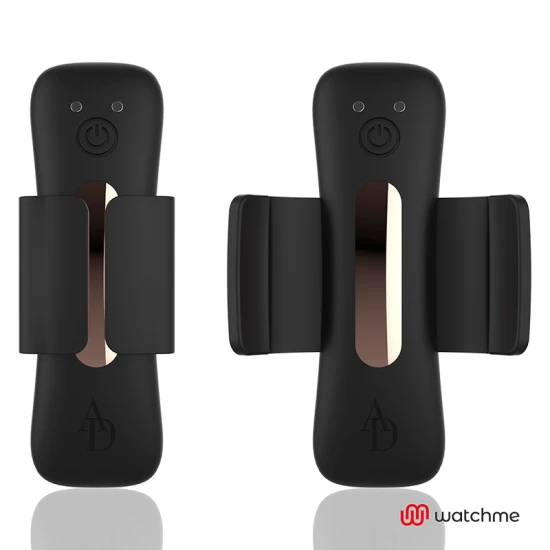 Vibrator tip chilot Secret din silicon, negru, universal