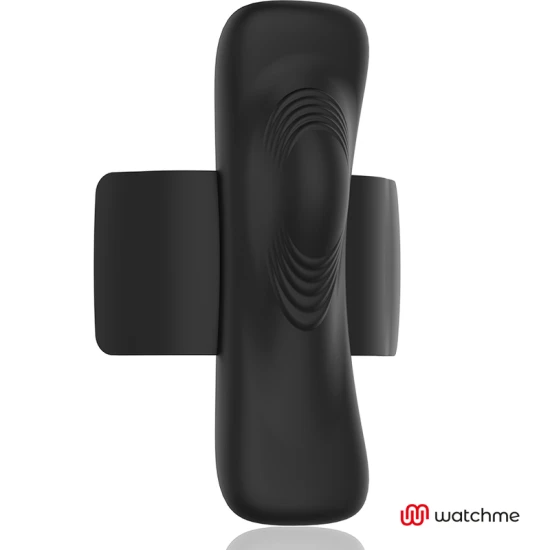 Vibrator tip chilot Secret din silicon, negru, universal