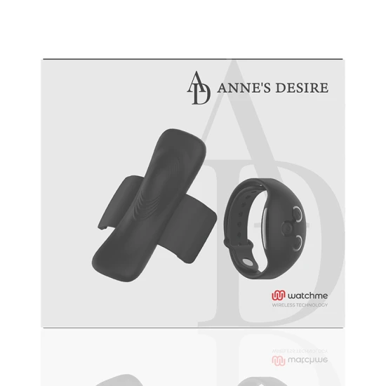 Vibrator tip chilot Secret din silicon, negru, universal