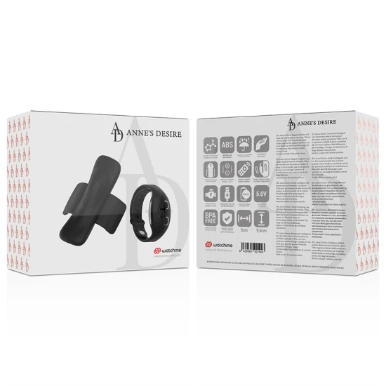 Vibrator tip chilot Secret din silicon, negru, universal